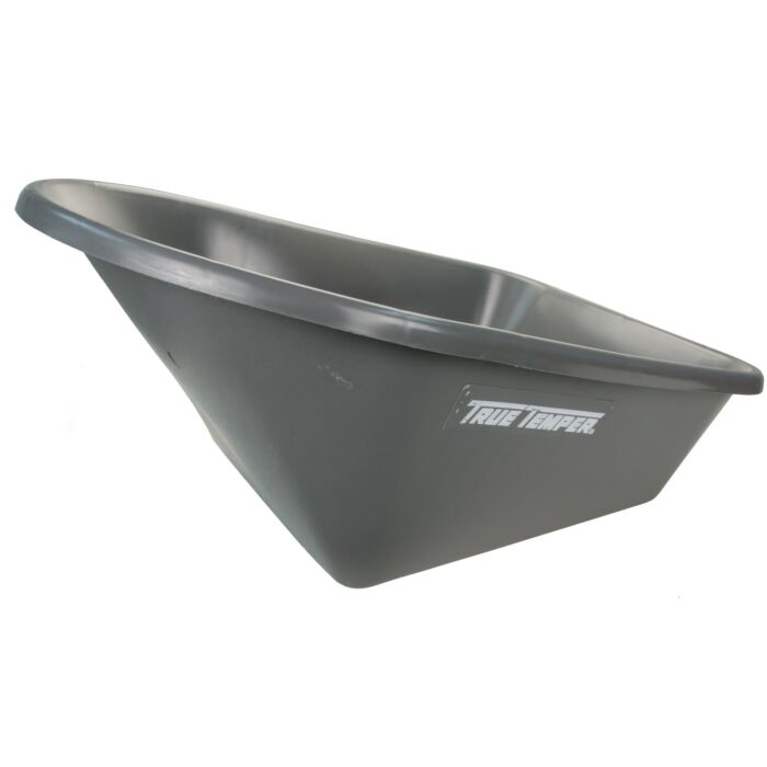 TRUE TEMPER 6 Cu. Ft. Poly Wheelbarrow Replacement Tray