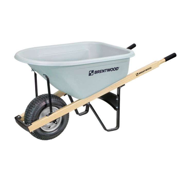 Brentwood Industries, Inc 6 Cu. Ft. Poly Wheelbarrow
