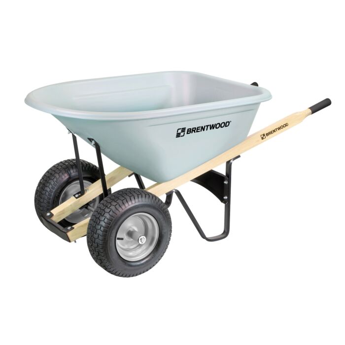 Brentwood Industries, Inc 8 Cu. Ft. Poly Wheelbarrow