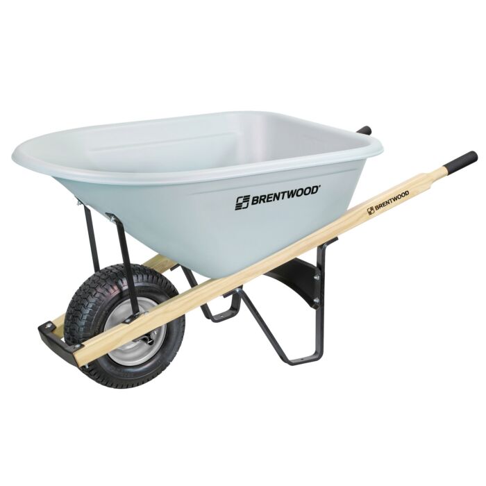 Brentwood Industries, Inc 8 Cu. Ft. Poly Wheelbarrow