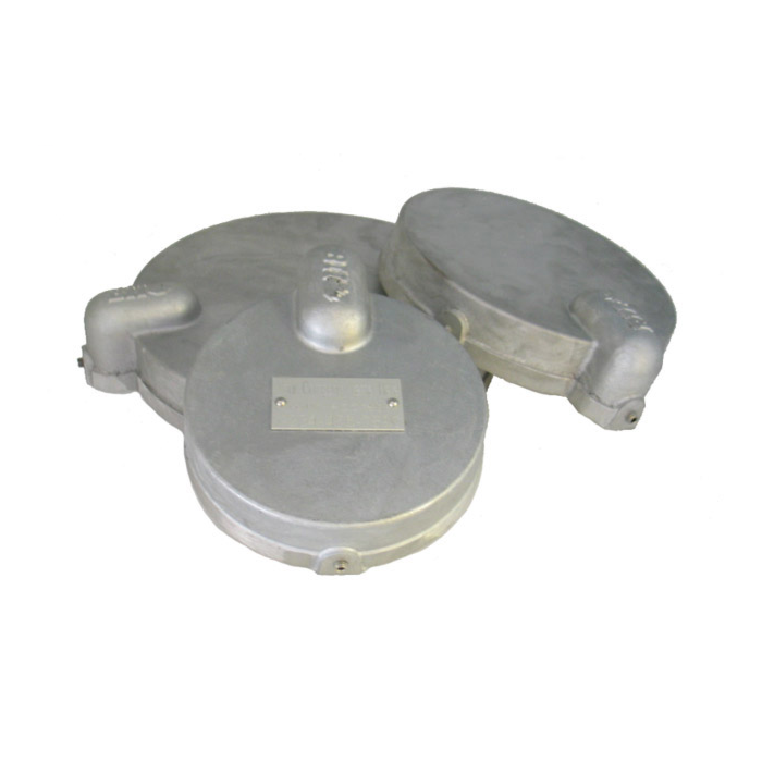 Boshart Industries 6-5/8" ALUMINUM CONDUIT CAP