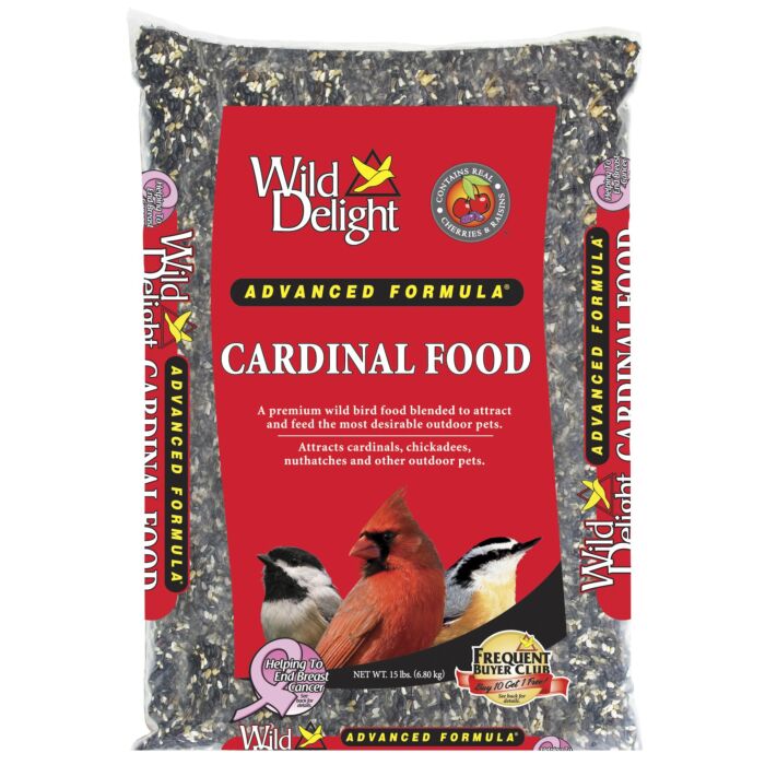 Wild Delight® D & D Commodities Wild Delight® 376150 15 lb Poly Bag Artificial Cardinal Wild Bird Food