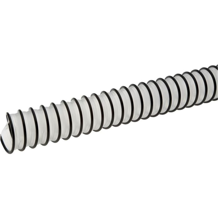 SHOP FOX 2 in 10 ft Flexible Clear Hose