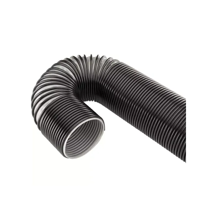 SHOP FOX 4 in 20 ft Flexible Clear Hose