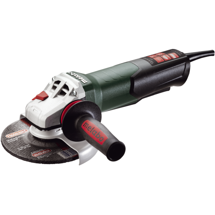 Metabo 6" Grndr w/Electronics Paddle 13.5A