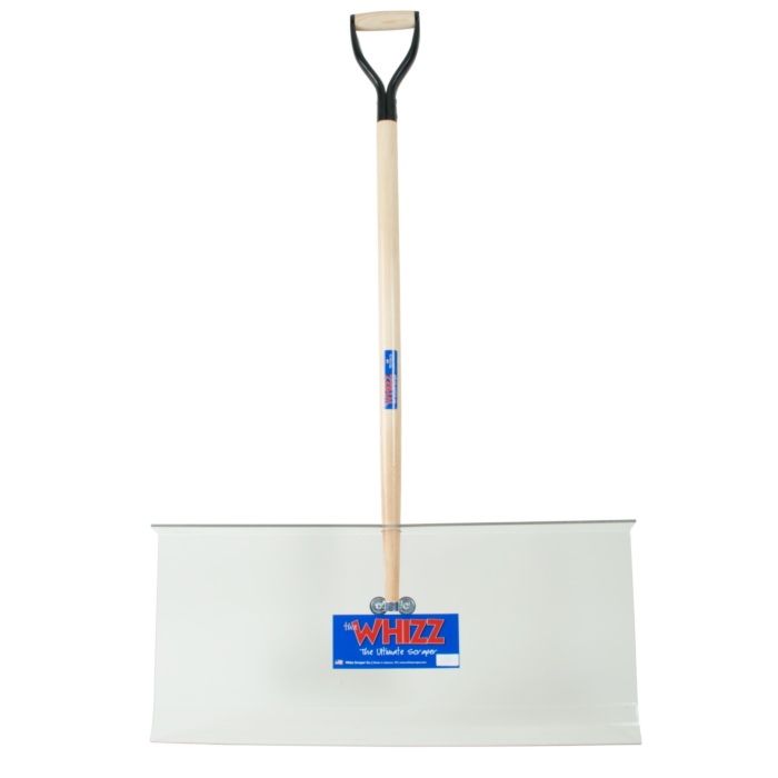 Whizz® Poly Scraper Shovel w/ D Handle - 24 in. x 10 in.