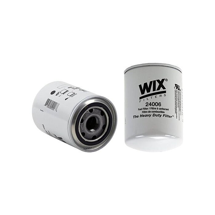 WIX Filters Spin On Fuel Filter Filter Design 1 X 12 in Thread Size Cellulose Heavy Duty Fuel Filter