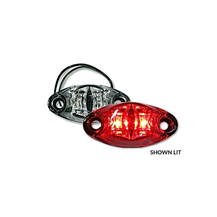 Woody's 12 V LED PMMA 2-Diode Marker Lamp