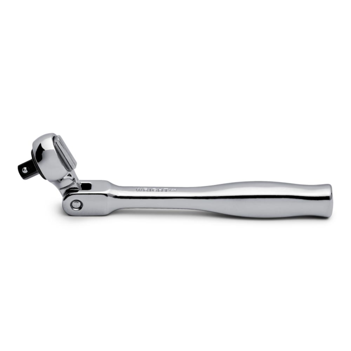 Wright Tool 1/4" Drive Flex Head Ratchet Contour Grip - 5-1/2"