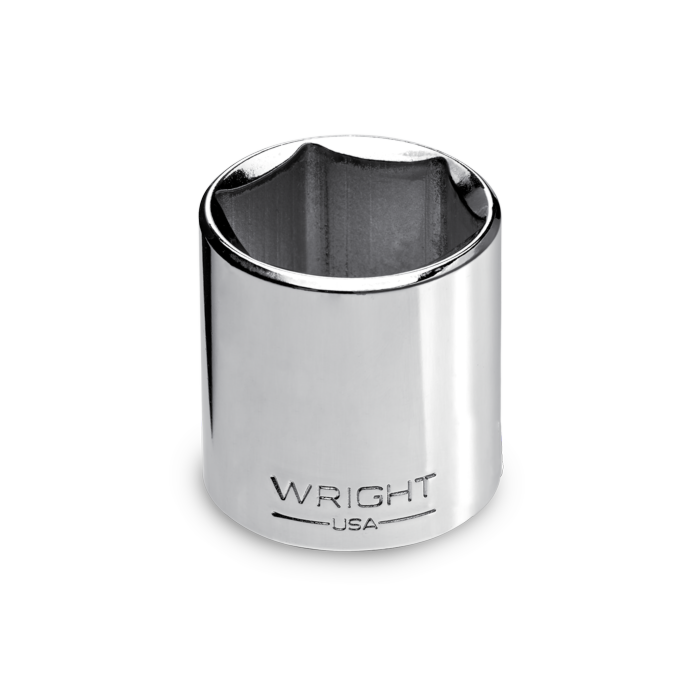 Wright Tool 1/4" Drive 6 Point Standard Metric Socket - 13mm