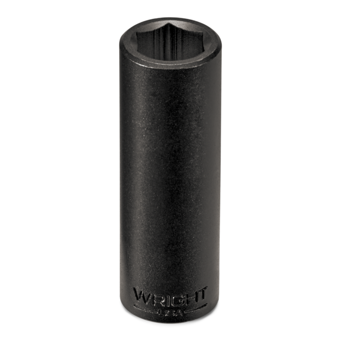 Wright Tool 3/8" Drive 6 Point Deep Metric Impact Socket - 9mm