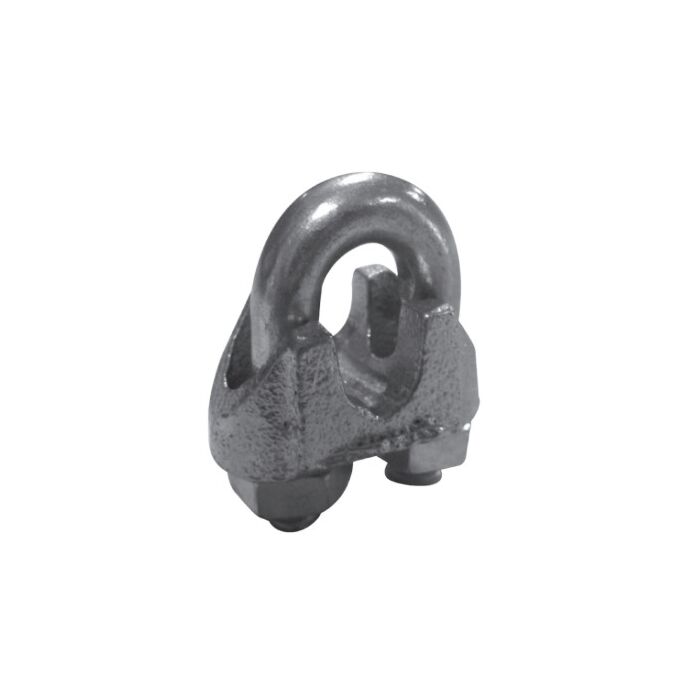 3/16 in 5-1/2 in Malleable Iron Wire Rope Clip