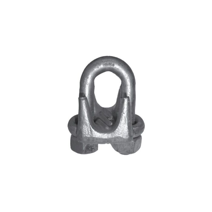 1/4 in 4-3/4 in Drop Forged Steel Wire Rope Clip