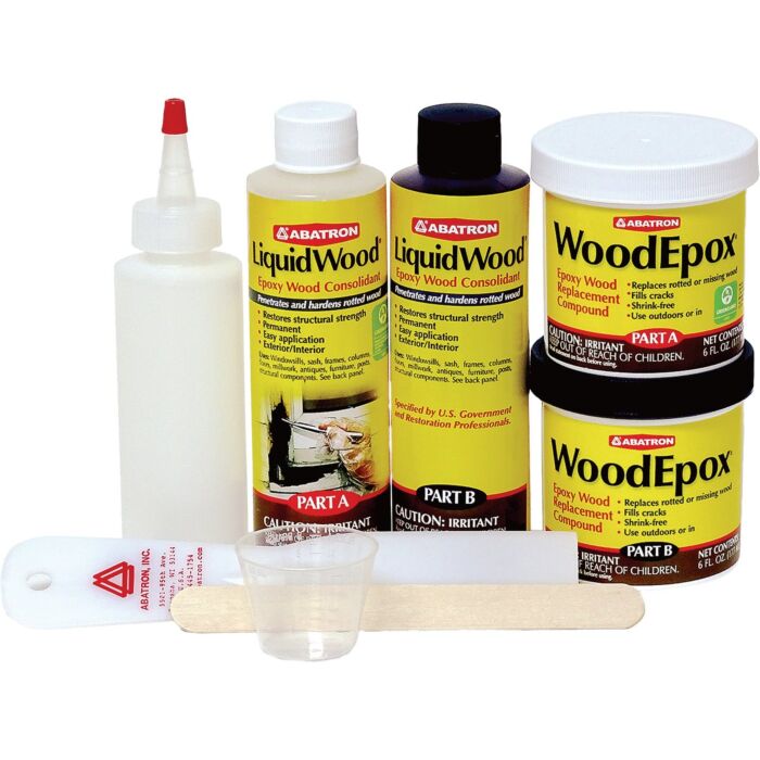 Abatron Wood Restoration Kit 6 oz Containers (4pk)