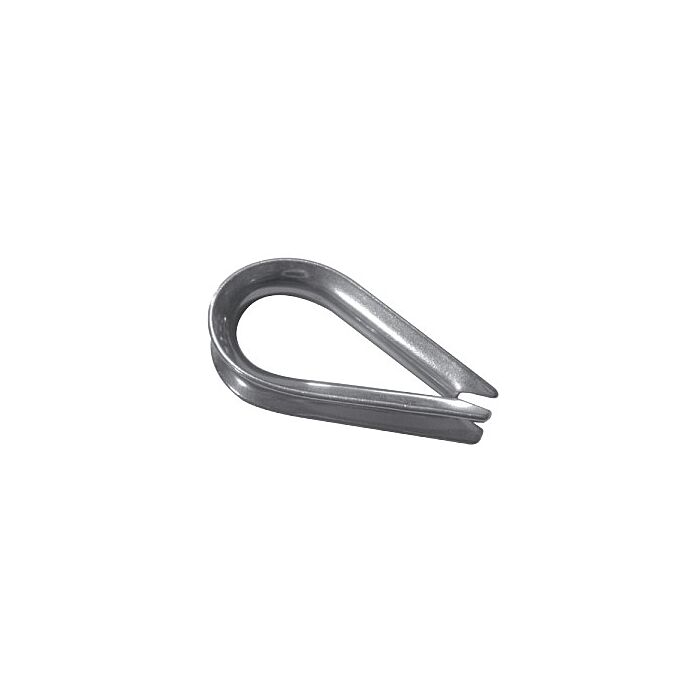 1/4 in SS Standard Duty Wire Rope Thimble
