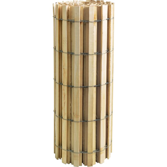 Wooden Snow & Sand Control Fence (Natural) 4 x 50 ft