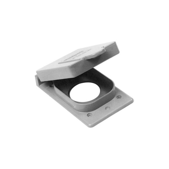 Kraloy® PVC Weatherproof Single Receptacle Cover