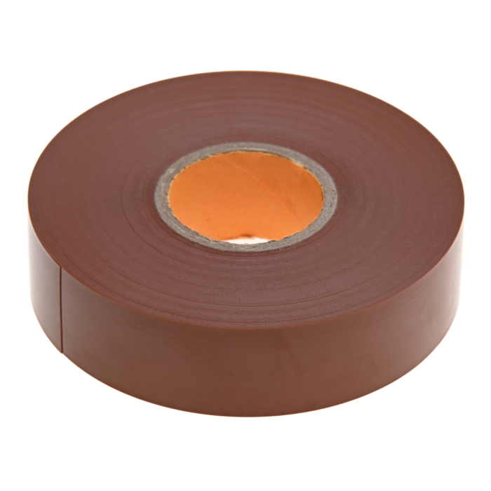 WarriorWrap Professional Plus Brown Vinyl Electrical Tape, 7mil, 66ft Long