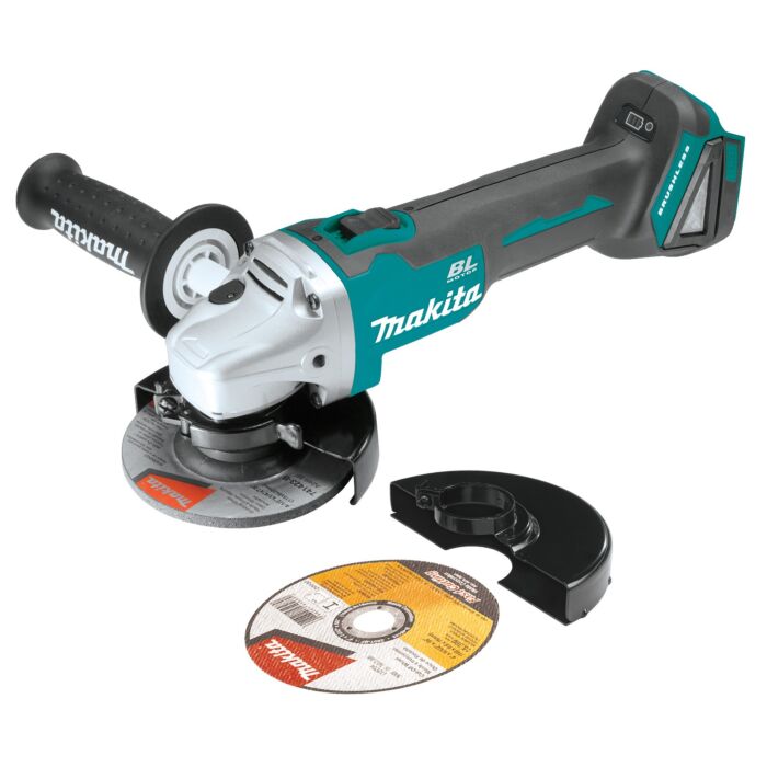 Makita 18V LXT® Lithium-Ion Brushless Cordless 4-1/2” / 5 in Cut-Off/Angle Grinder, Tool Only