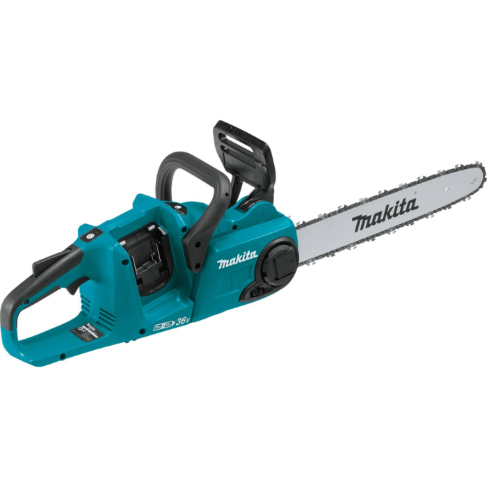 Makita 36V LXT 5.0 Ah Brushless 16 in. Chain Saw w/ 4 Batteries (Bare Tool)