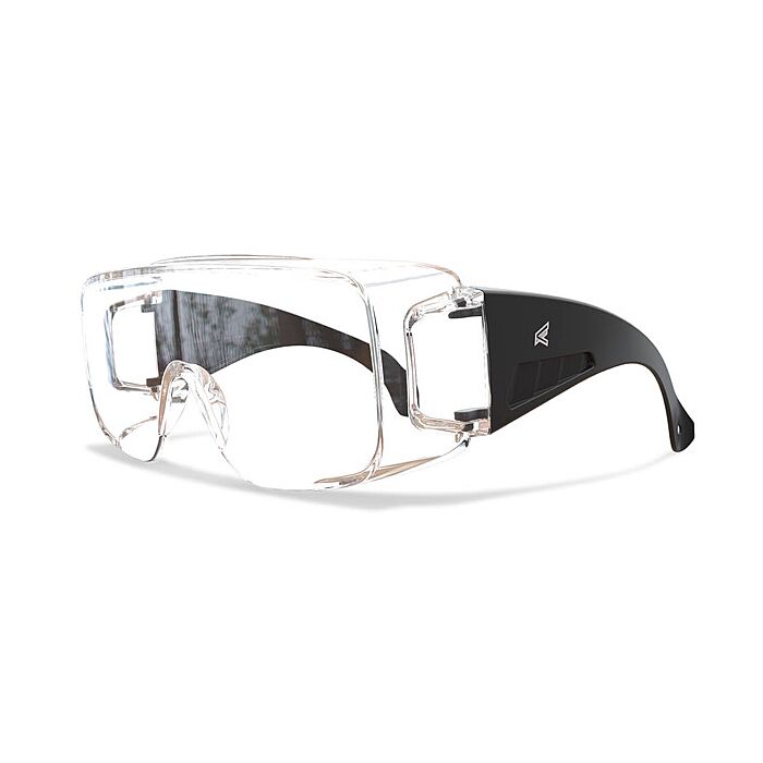 Edge Eyewear EDGE XF111-L Unisex Universal Clear Full-Frame Safety Glasses
