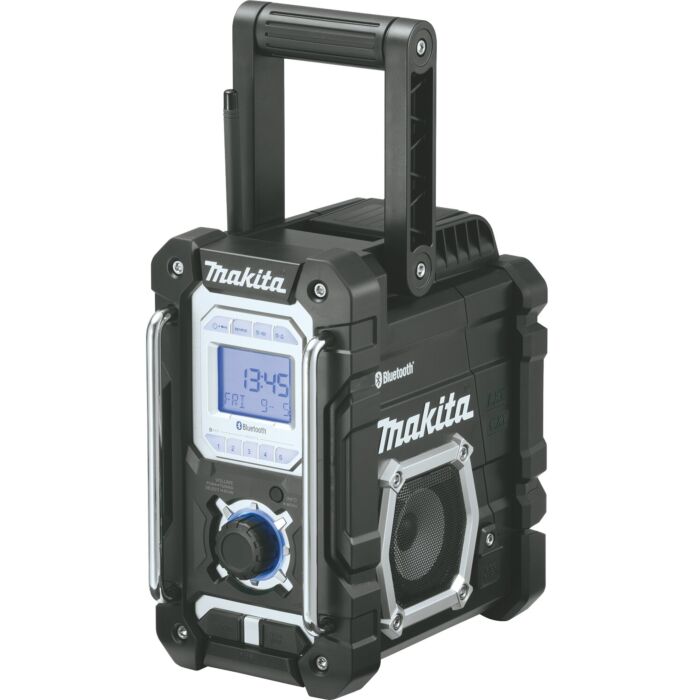 Makita 18V LXT® / 12V max CXT® Lithium‑Ion Cordless/Corded Bluetooth® Job Site Radio, Tool Only
