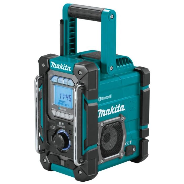 Makita 18V LXT® / 12V max CXT® Lithium‑Ion Cordless/Corded Bluetooth® Job Site Charger / Radio, Tool Only