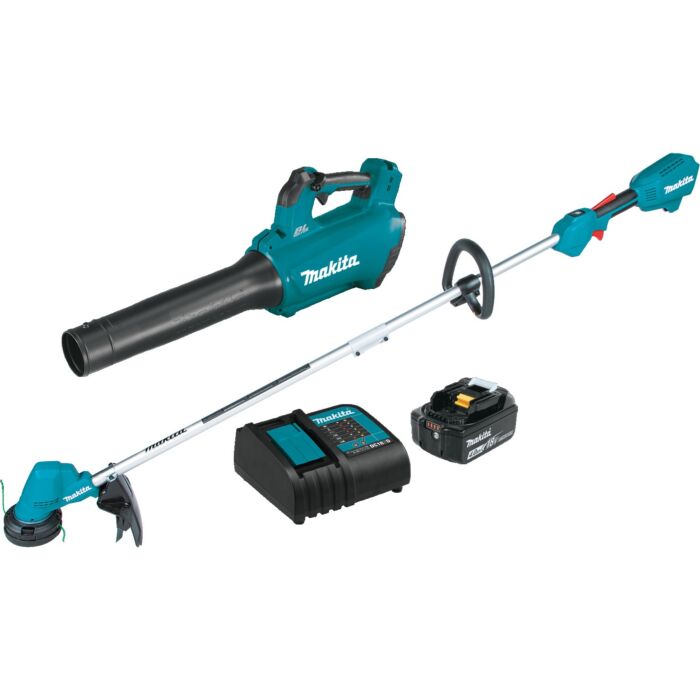 Makita 18V LXT® Lithium-Ion 4.0 Ah Blower & Trimmer Set (2pc Combo Kit)