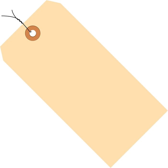 Shipping Tags - #6, 5 1⁄4 x 2 5⁄8" 50pk