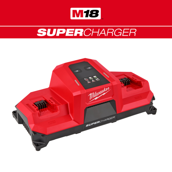 Milwaukee M18™ Dual Bay Simultaneous Super Charger w/ 4 Point Mounting