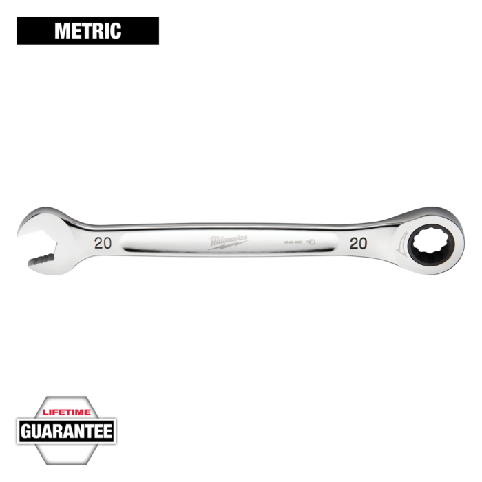 Milwaukee 20mm Metric Ratcheting Combination Wrench