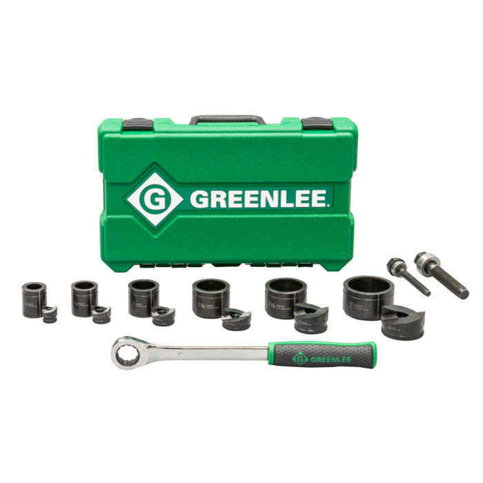 Greenlee Punch & Die Set-1/2"-2" Slug Buster