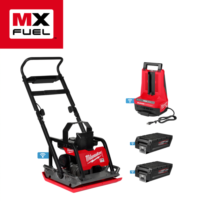 Milwaukee MX FUEL™ 20" Plate Compactor Kit