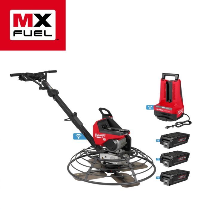 Milwaukee MX FUEL™ 36" Walk-Behind Trowel Kit