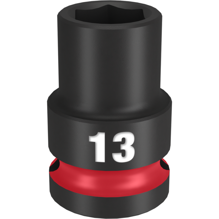 Milwaukee SHOCKWAVE™ Impact Duty 1/2" Drive 13MM Standard 6 Point Socket