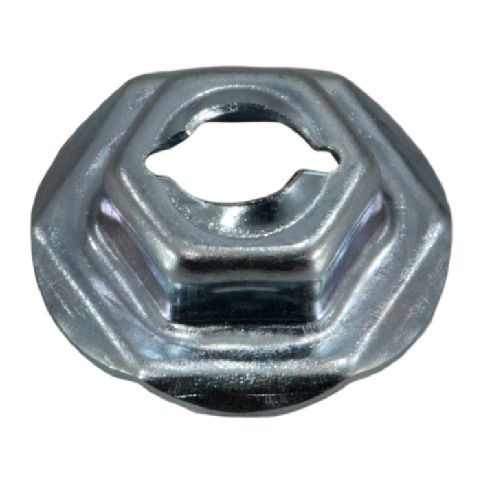 Hex Fl TC Nut Zn, 3/16 x 5/8