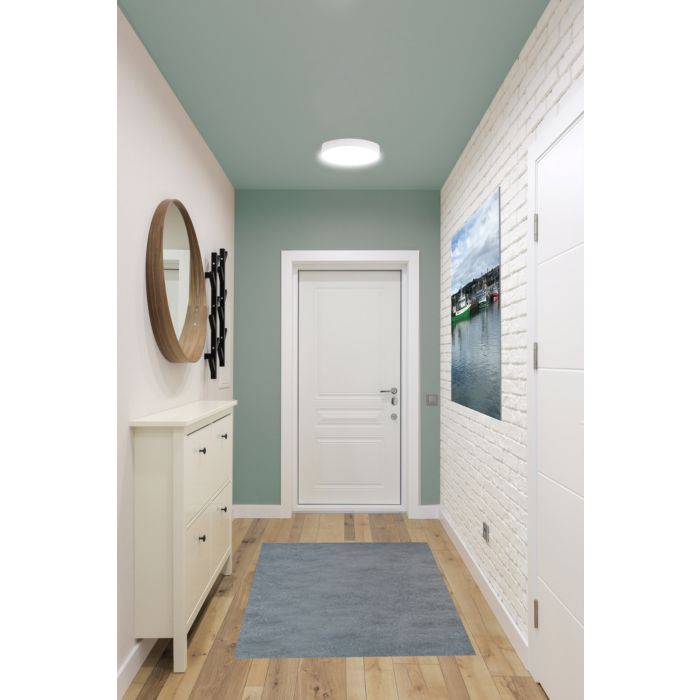 Satco LED Circline - 11 Watt - T9 - 3000K/4000K/6500K CCT Selectable - G10q Base - 120-277 Volt