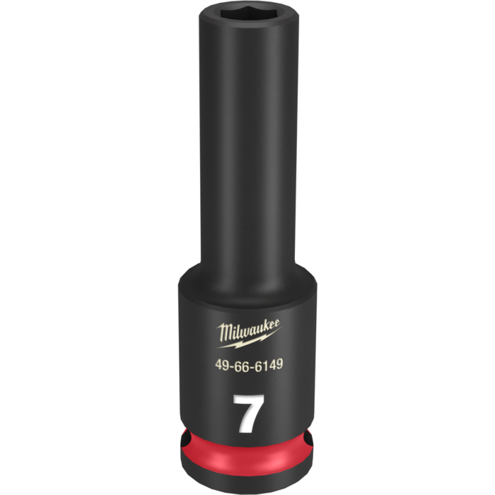 Milwaukee SHOCKWAVE™ Impact Duty 3/8" Drive 7MM Deep 6 Point Socket