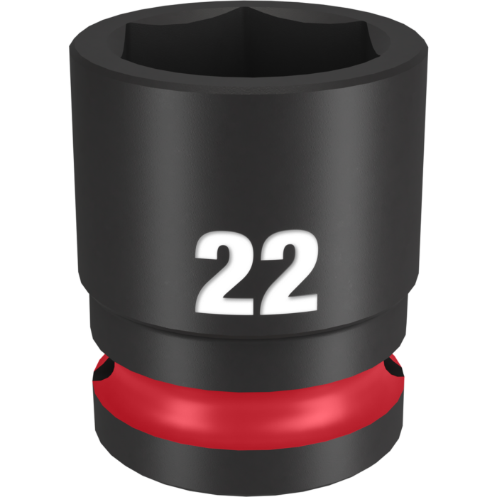 Milwaukee SHOCKWAVE™ Impact Duty 1/2" Drive 22MM Standard 6 Point Socket