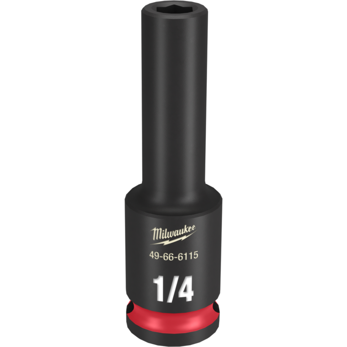 Milwaukee SHOCKWAVE™ Impact Duty 3/8" Drive 1/4" Deep 6 Point Socket