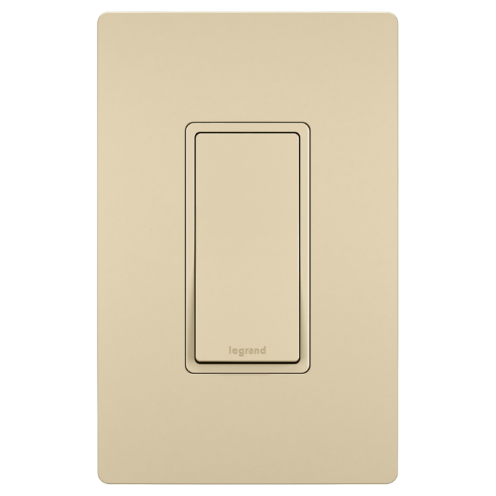 Pass & Seymour radiant® 15A Single-Pole Switch, Ivory