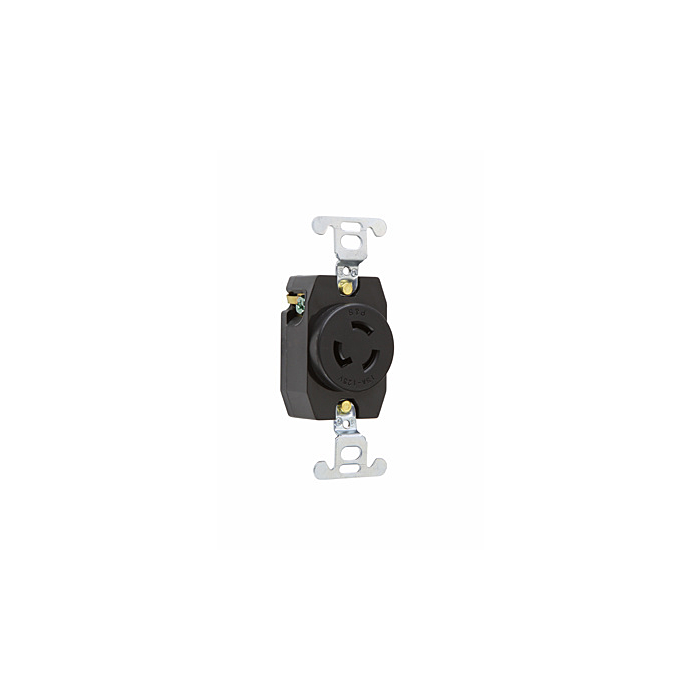 Pass & Seymour 15A NEMA L515 Single Receptacle