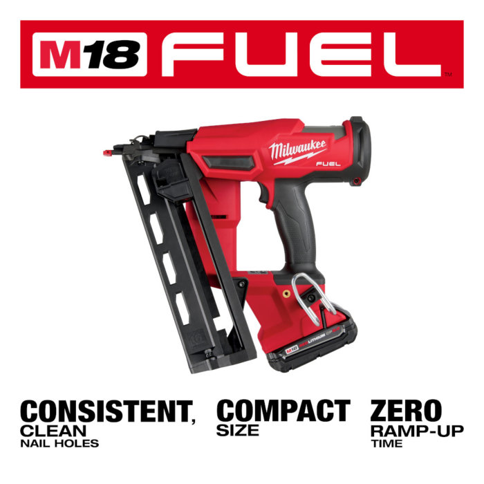 Finish milwaukee nail gun sale