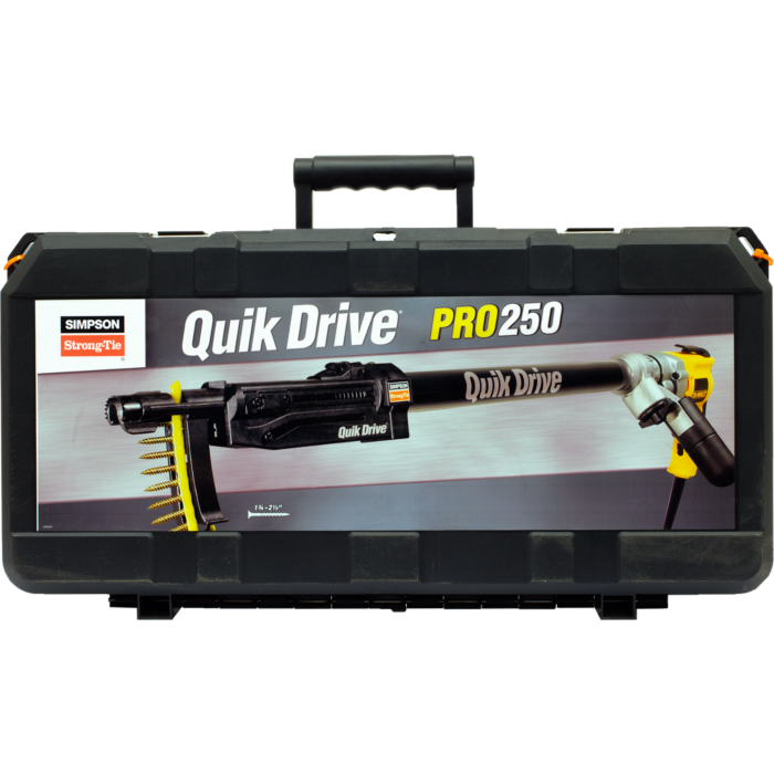 Simpson Strong-Tie PRO250G2D25K Quik Drive® PRO250G2 Subfloor System w/ DeWalt® 2500 RPM Screwdriver Motor