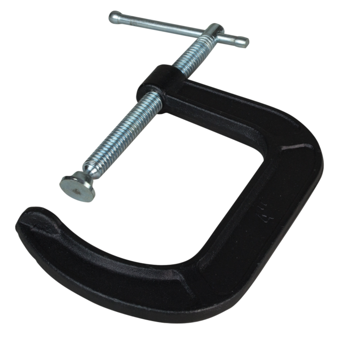 Bessey Tools Drop Forged C-clamp 4 Inch Capacity, 3 Inch Throat