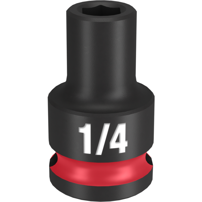 Milwaukee SHOCKWAVE™ Impact Duty 3/8" Drive 1/4" Standard 6 Point Socket