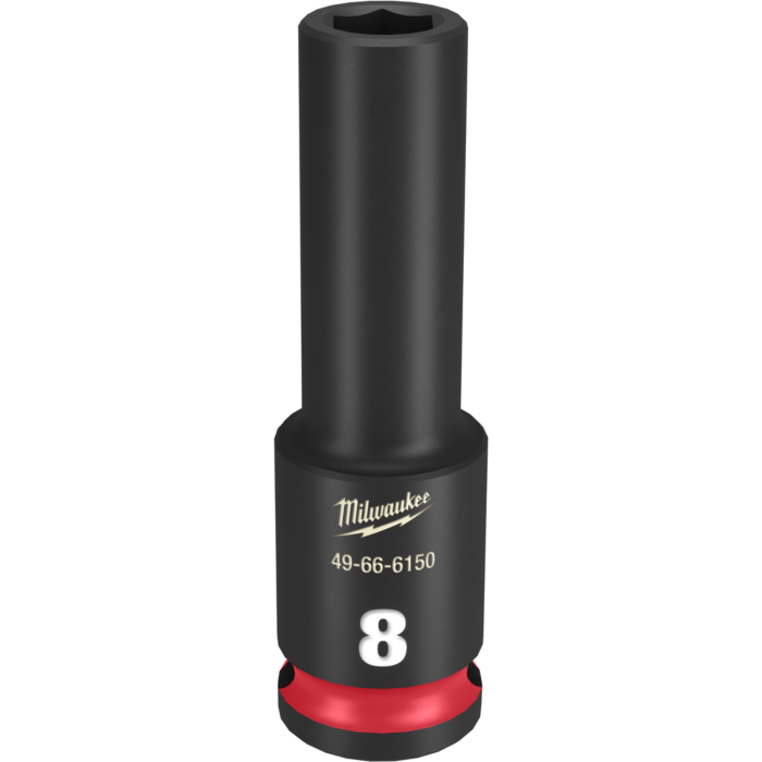 Milwaukee SHOCKWAVE™ Impact Duty 3/8" Drive 8MM Deep 6 Point Socket
