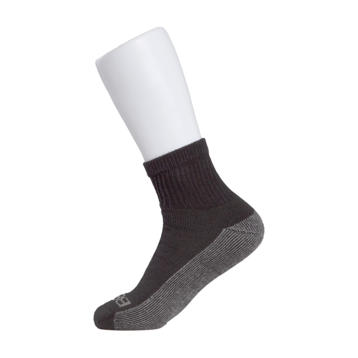 BERNE Everyday Work Quarter Socks (Black - 3pk)
