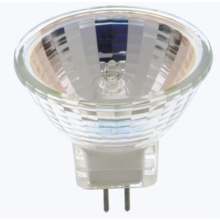 Satco 20 Watt - Halogen - MR11 - FTD - 2000 Average rated hours - Sub Miniature 2 Pin base - 12 Volt