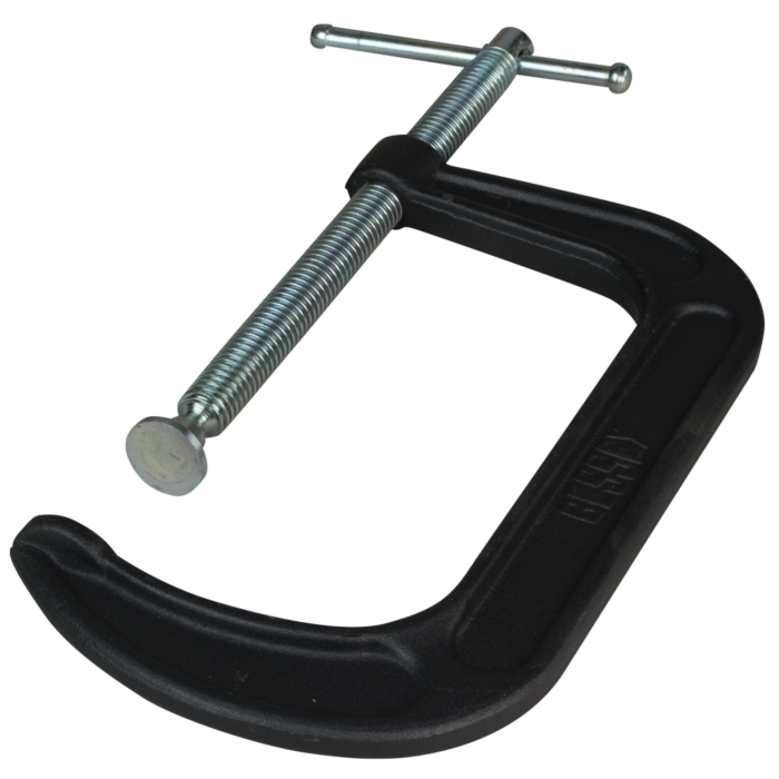 Bessey Tools Drop Forged C-clamp 6 Inch Capacity, 3 Inch Throat